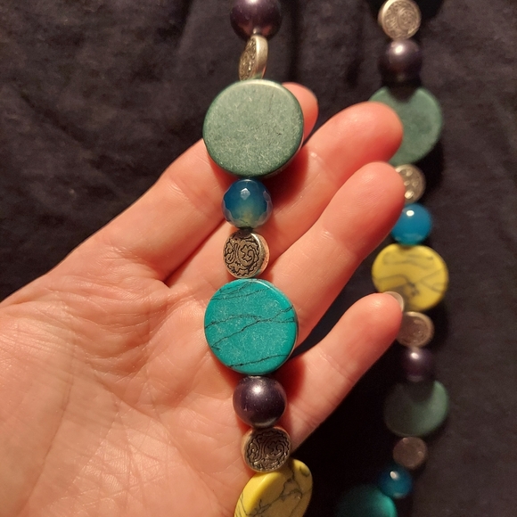 Colorful Beaded Necklace - Picture 4 of 4